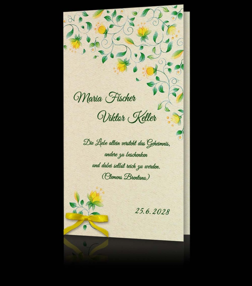 Hochzeitskarten C 2803